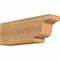 Ekena Millwork Newport Smooth Rafter Tail, Western Red Cedar, 3 1/2"W x 6"H x 16"L RFT04X06X16NEW00SWR - alternate 1